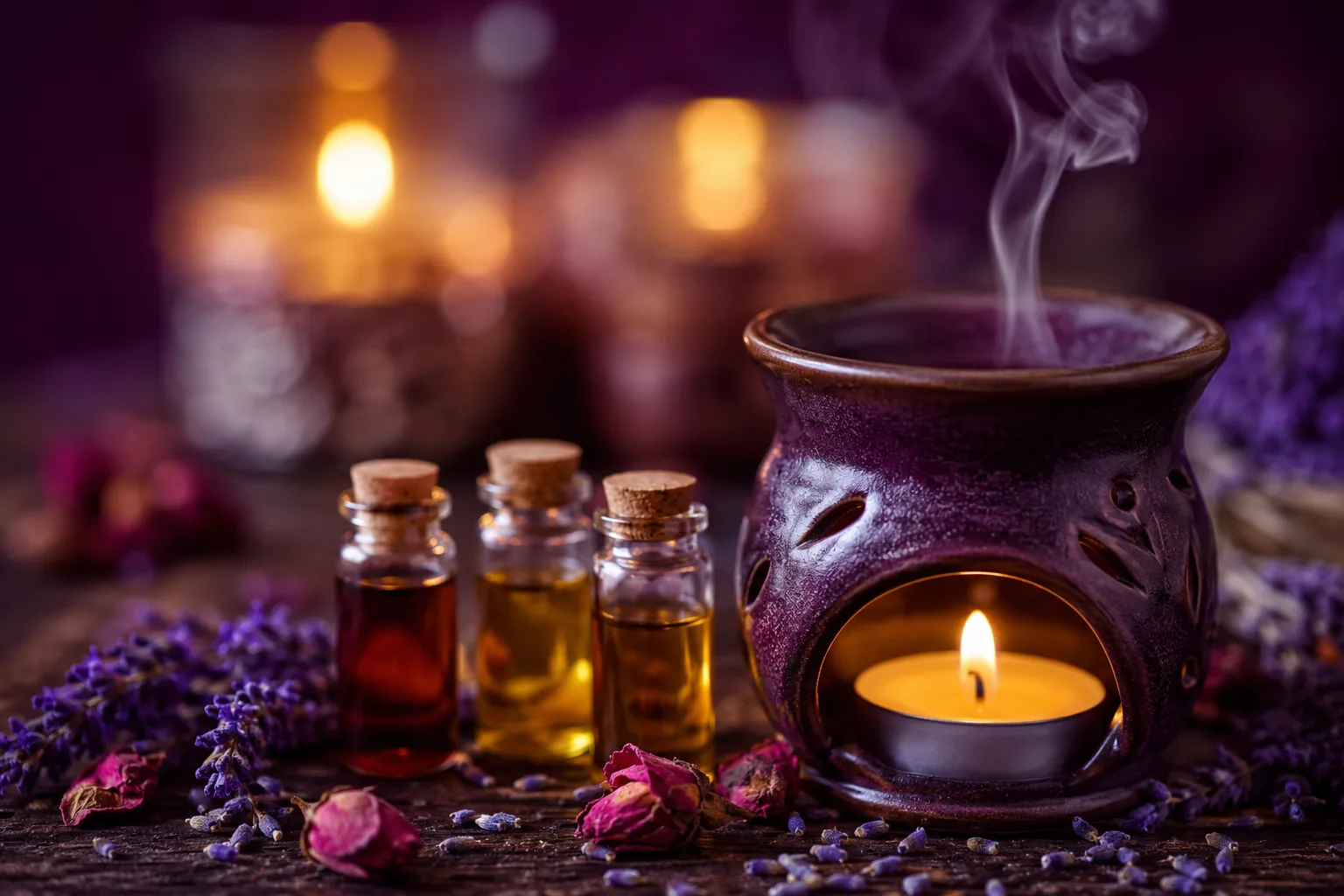 Aromaterapi yağı ve brülör — Lila Spa, Bahçelievler misafirlerine hizmet veren salon